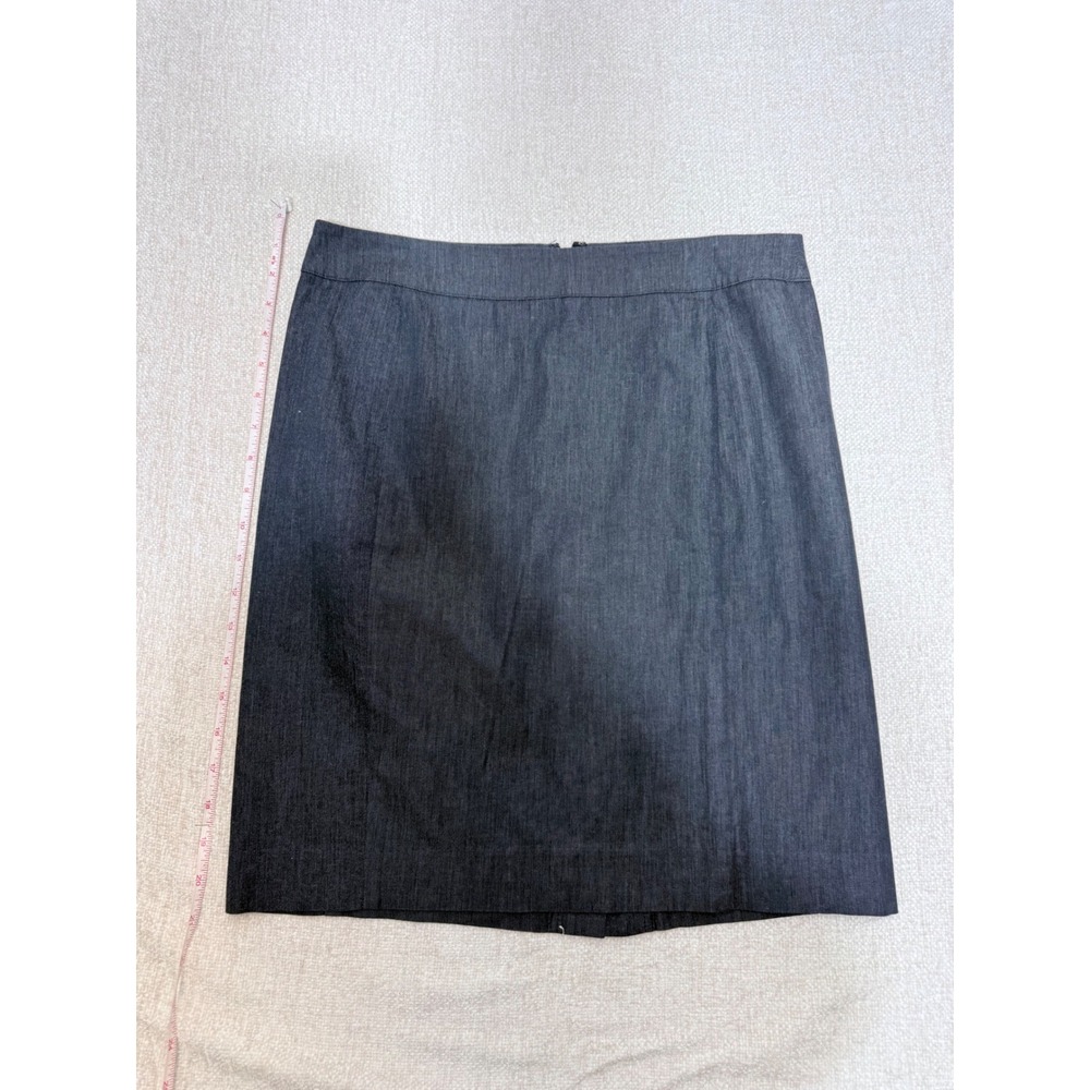 LOFT Dark Gray Pencil Skirt